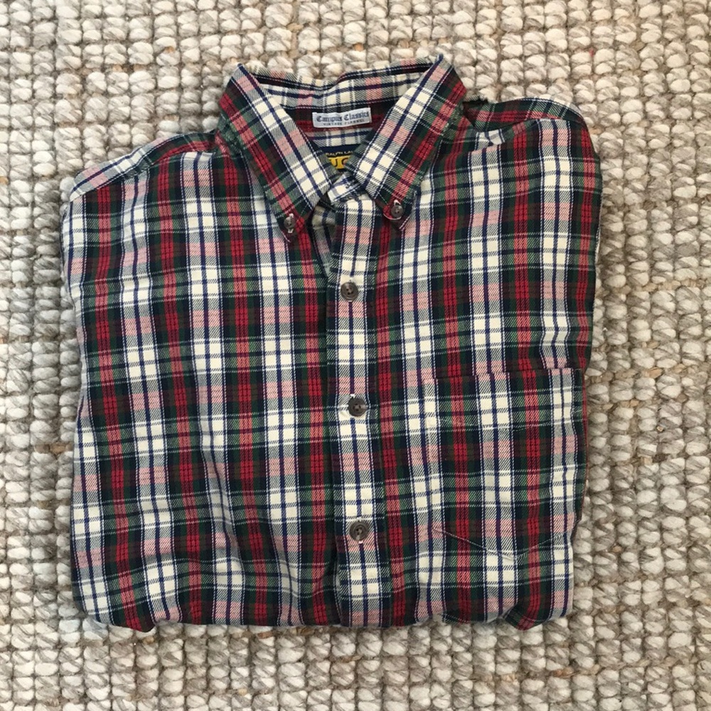 Ralph Lauren Rugby vintage flannel